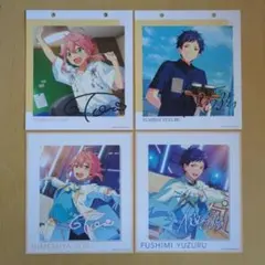 あんスタ　姫宮桃李／伏見弓弦　カレンダーイラストカード　8点セット