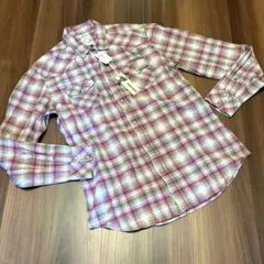 新品未使用　DIESEL チェック柄 長袖シャツ Lサイズ 79R
