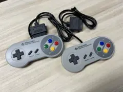 ［未使用］スーパーファミコン SFC コントローラー 2個セット