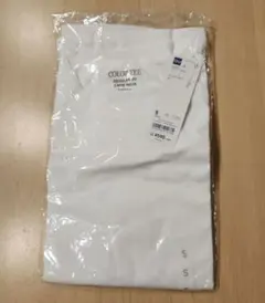 GU ホワイト クルーネック Tシャツ カラーTシャツ 白T 夏服 半袖