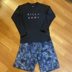 BILLABONG ラッシュガード × QUIKSILVERスイムパンツ140