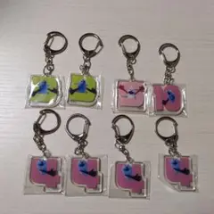 パペットスンスン　ナンバーアクリルキーホルダー　ノベルティ　前半　後半