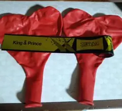 King & Prince 　STARRING 銀テ＆ハート型風船