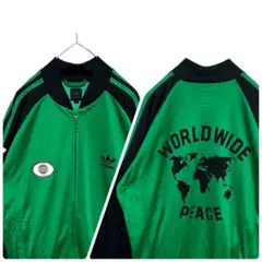 【レアデザイン‼️】美品 adidas ATP復刻 SSTジャージ O 緑黒 古着