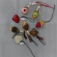 スイーツスプーンキーホルダー8個セット