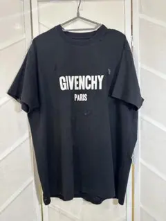 GIVENCHY 【レア✨】ダメージディザイン黒 Tシャツのサムネイル