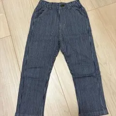 ストライプカジュアルパンツ　100サイズ