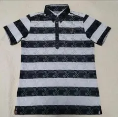 PUMA ストライプ ポロシャツ メンズ ゴルフ