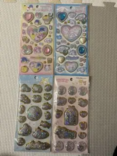 キラッとぷくぷくエアーシール　すみっコぐらし　リラックマ　2点セット