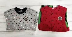値下げ【2点セット】男の子ベビー ロンパース 70cm