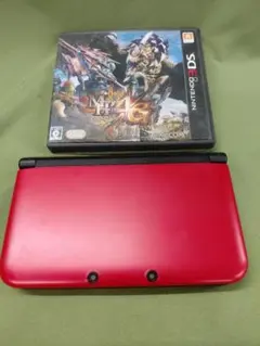 Nintendo 3DS LL 本体 レッド ソフトセット