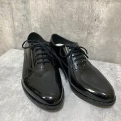 テンパレイト レインシューズ レースアップシューズ レディース 黒 雨具 雨靴