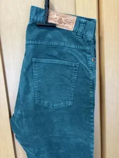 BEAMS ビームス　コーデュロイパンツ　緑