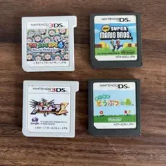 3DS・DS ソフト　４本セット