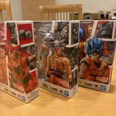 ドラゴンボール S.H.フィギュアーツ 孫悟空3種 新品未開封セット‼️