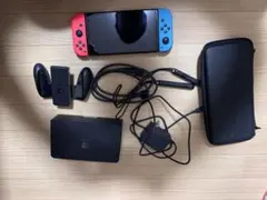 Nintendo Switch (有機ELモデル) 赤/青 本体と付属品