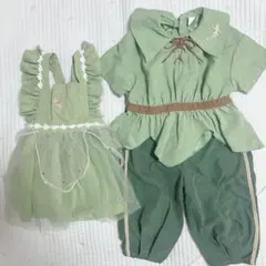 バースデイ コトリ ピーターパン コスチューム 兄弟リンク 80 100