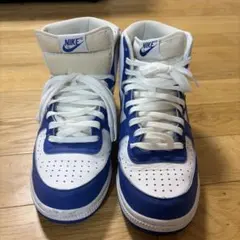 Nike ハイカットスニーカー 青/白