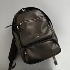 Boite ブラック　合皮　リュック