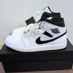 28.0 新品　Air Jordan 1 ホワイト/ブラック ハイカット