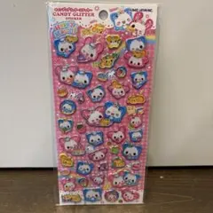 Happy March ステッカー　キャンディグリッターステッカー