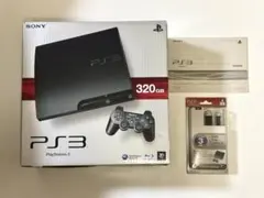 美品オマケ付 PS3 本体 CECH-3000B ソフト2本 320GB