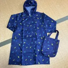 motherways 恐竜柄 レインコート 130cm 収納袋付きのサムネイル