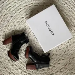 moussy LACE UP WOOD SOLE