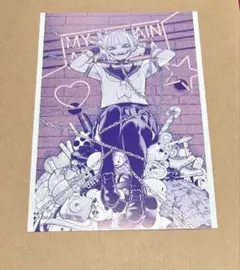 ヒロアカ 原画展 缶入りポストカード トガヒミコ