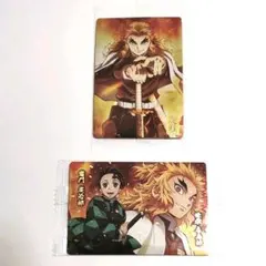 鬼滅の刃 カード 炎柱 煉獄杏寿郎・竈門炭治郎＆煉獄杏寿郎