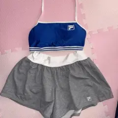 FILA セパレート水着 110サイズ 青/グレー