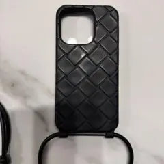 ⭐️大人気⭐️ BOTTEGA VENETA iPhone15pro　ケース　黒 IPhone 15 Pro Case in Black | Bottega Veneta US