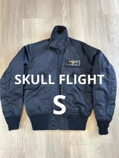 SKULL FLIGHT フライトジャケットMA-1 36 ブラック 2026年最新】SKULL FLIGHT メンズ MA-1・フライトジャケットの人気