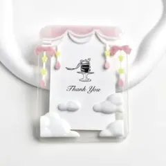 トレカケース　B8 硬質ケース　レジンデコ　トレカデコ　推し活　ピンク