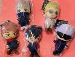 呪術廻戦 Chibiぬいぐるみ 五条悟　狗巻棘　虎杖悠仁 伏黒恵  七海建人