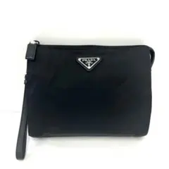 大人気☆PRADA☆プラダ☆クラッチバッグ☆ポーチ☆2NE789☆ナイロン☆黒！