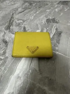 2026年最新】PRADA カラー：イエロー系 レディース 二つ折り財布の人気