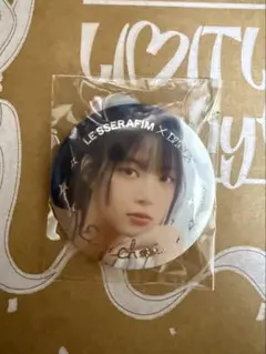 LE SSERAFIM D'ICON ウンチェ　缶バッジ