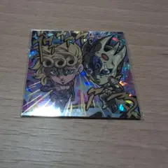 ジョジョの奇妙な冒険第5部　ウエハース　 G-E-R ホログラムステッカー