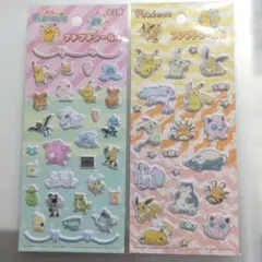 ポケモン プチプチシール2枚セット