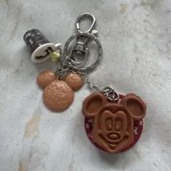 ミッキーワッフルのキーホルダー‎