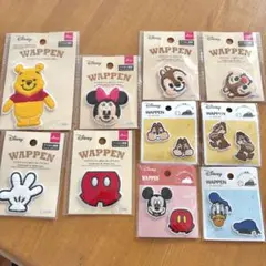 ディズニー　パイルワッペン　ダイソー　シール　大人気　未使用
