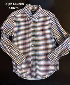 ラルフローレン　ボーイズ　チェックシャツ　140