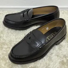 【美品】 HARUTA ハルタ コインローファー 5160 EEE 幅広　黒