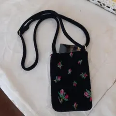 FEILER 花柄 スマホショルダーバッグ