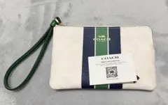 COACH コーチ レザージップポーチ 新品未使用 アメリカ購のサムネイル