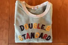 DOUBLE.B トレーナー ミントグリーン　130センチ