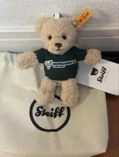 Steiff／シュタイフ　MONDAMIN CUP テディベア キーホルダーのサムネイル