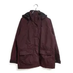 ASICS マウンテンパーカー M 赤 アウトドア 春秋 JANE RIVER