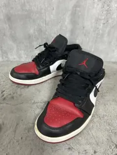 NIKE ナイキ　AIR JORDAN 1 スニーカー ハイカット 黒 赤 27